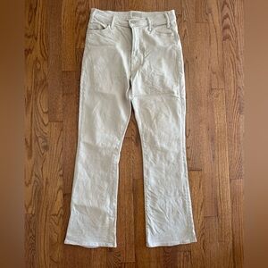 MOTHER Hustler Flood in Feather Grey